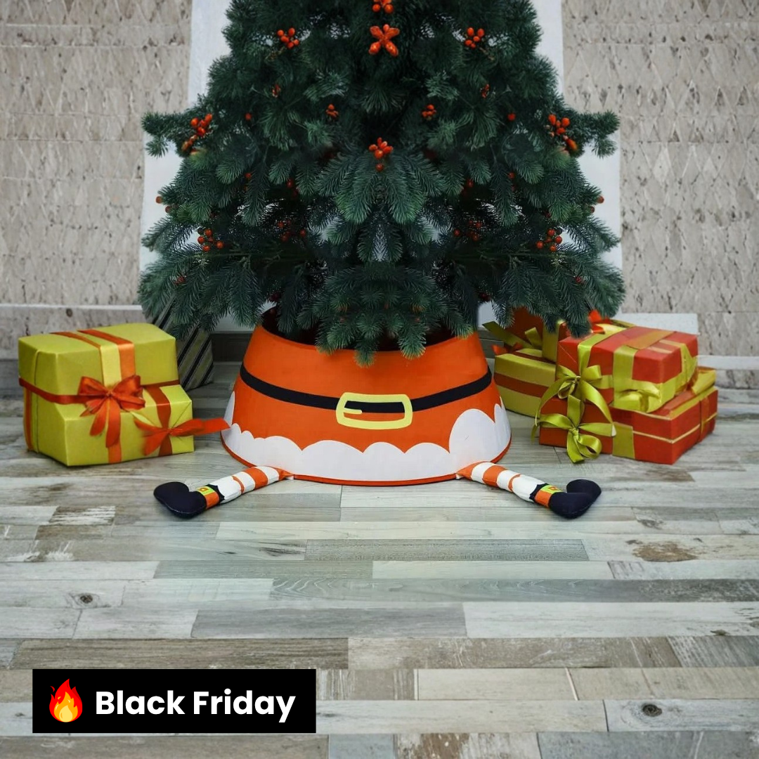 Saia Árvore de Natal Estampado 60x40x20cm