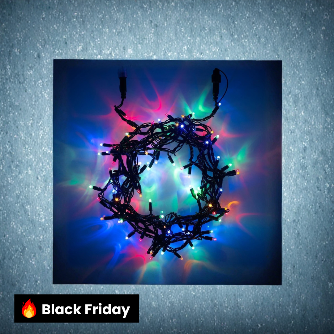 Luzes de Fada Core Connect – 80 m com Temporizador e 8 Efeitos