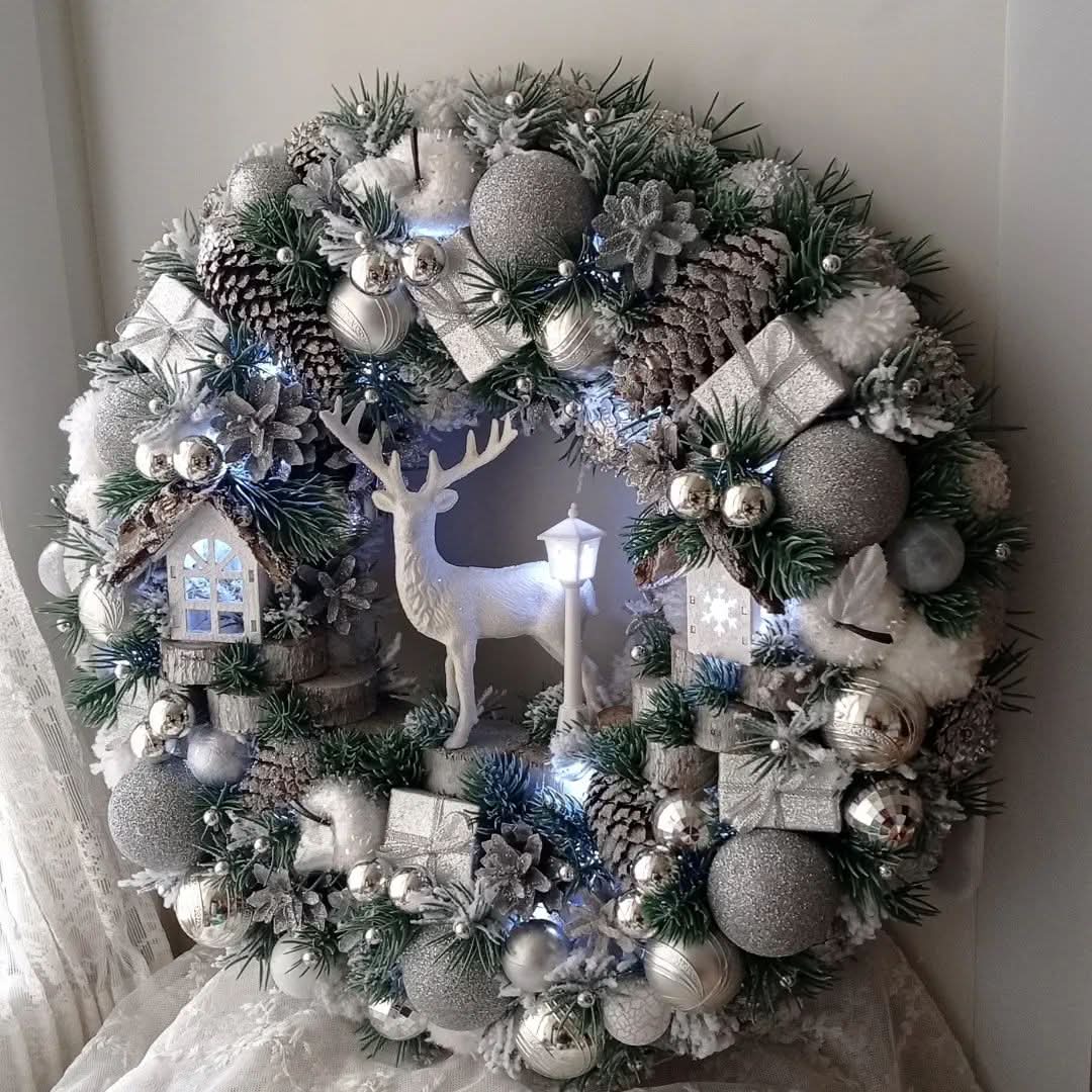 Guirlanda Floco de Neve