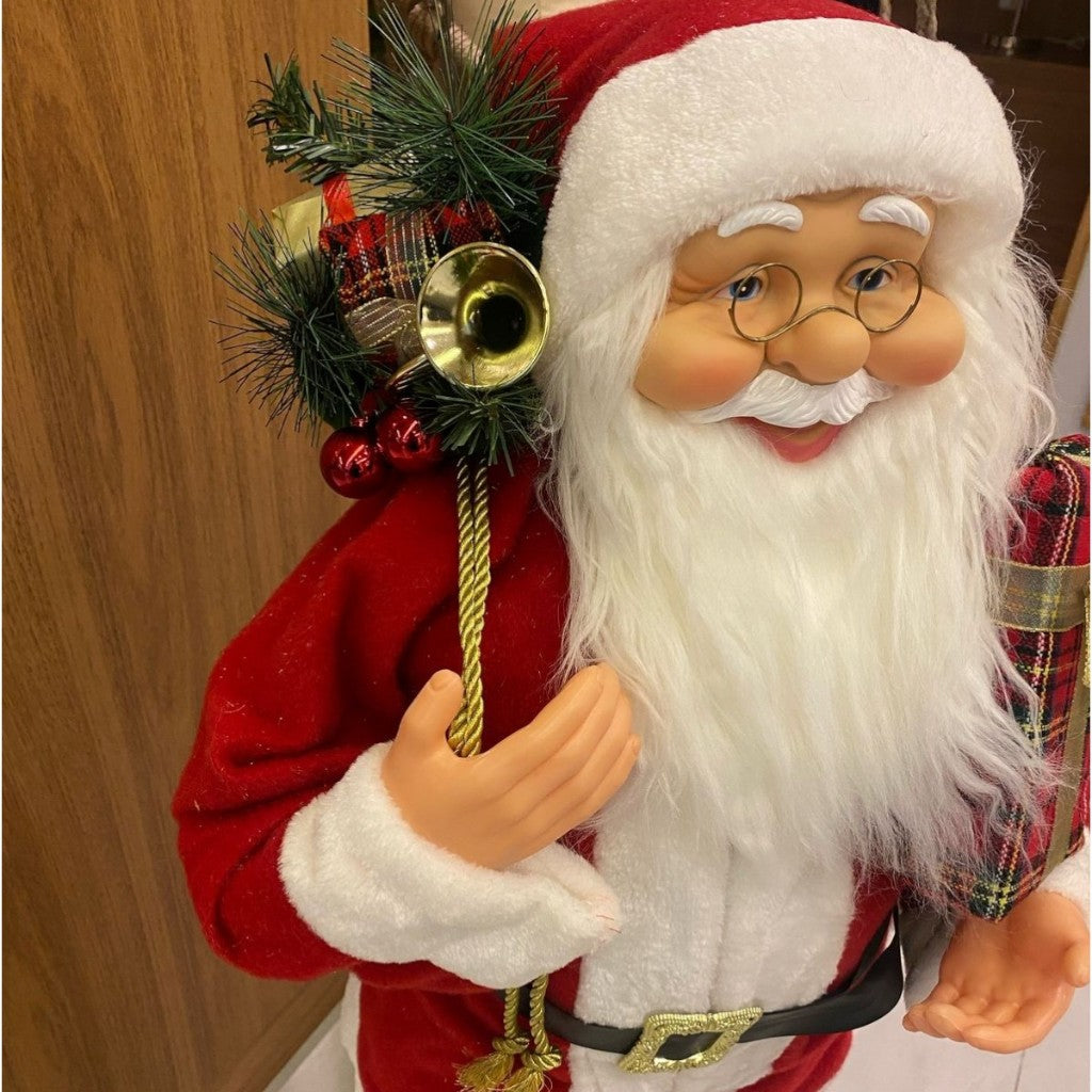 Papai Noel Gigante 110cm – Decoração Natalina + Brinde!